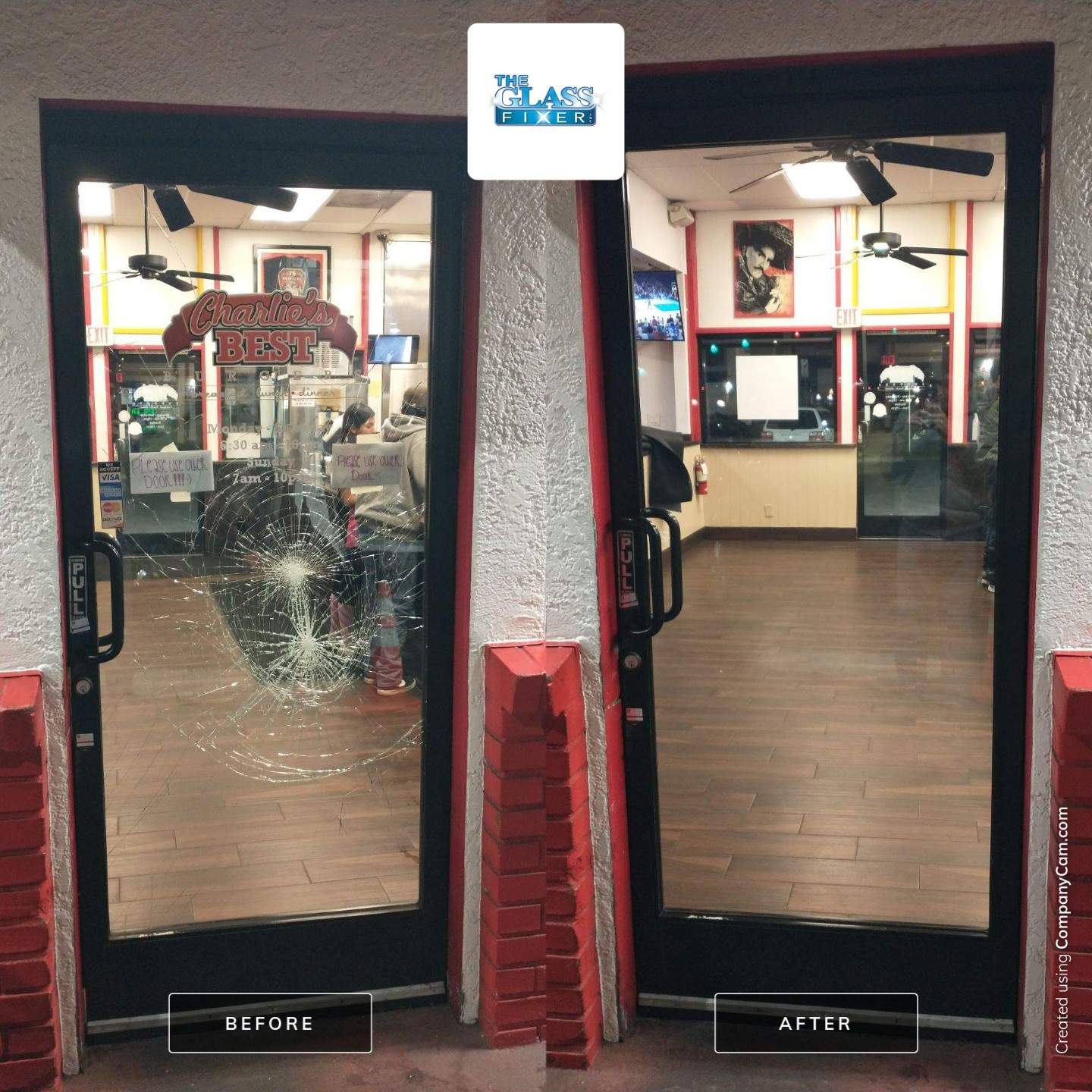 After Business Hours, Same Day Glass Installation of Door Glass in Santa Ana, CA